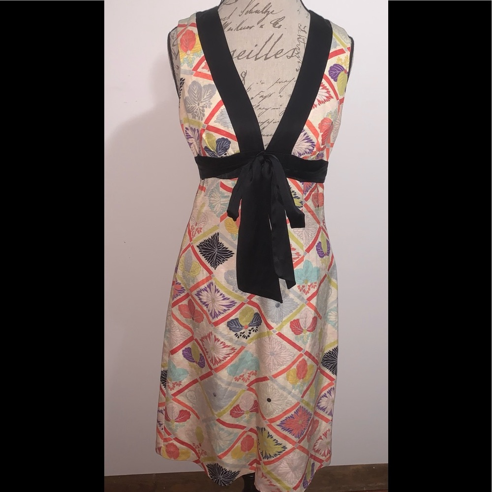 Trina Turk sleeveless v-neck dress
